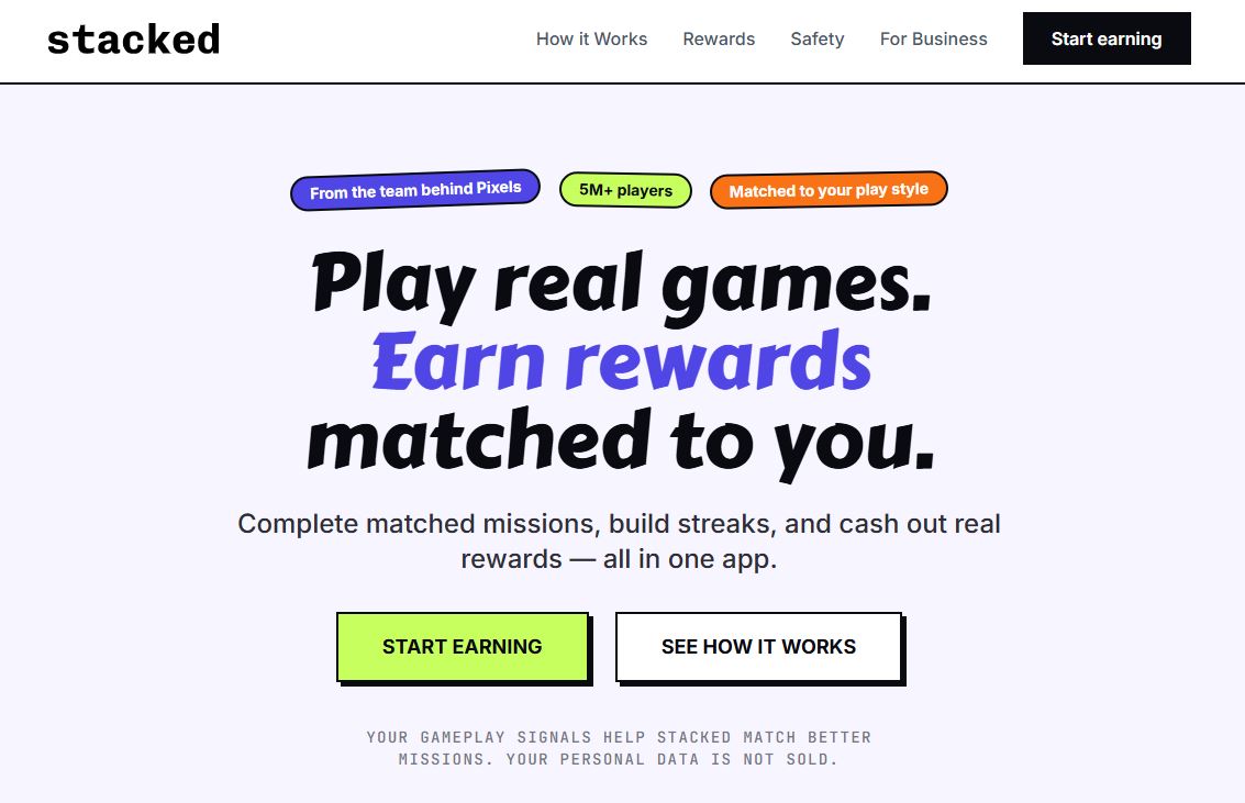 How to Use the Stacked App